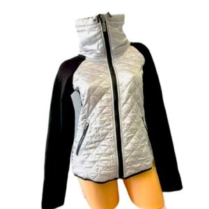 ❤️ Victoria’s Secret VFX Jacket Size 6 in Black Silver